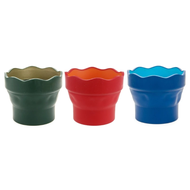 

Collapsible Paint Brush Washer Washing Bucket Brush Holder Painting Brush Washing Bucket for Watercolor Oil Painting