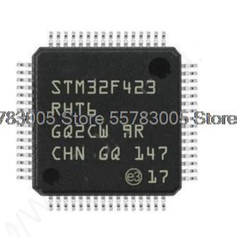 신제품 STM32F423RHT6 QFP64 마이크로컨트롤러 ic 칩, 2 개입