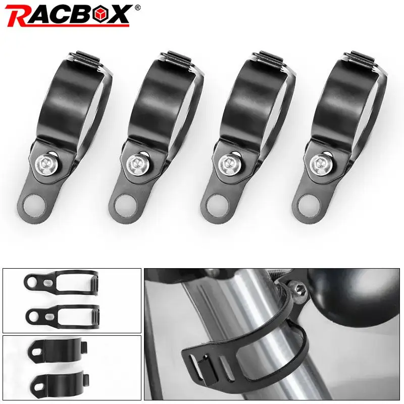 MotorcycleFrontForkTurnSignalLightMountBracket35mm50mmFork