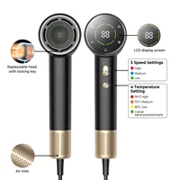 Digital Display Constant Temperature Hair Care Multi-speed Temperature Adjustment High Power Negative Ion High Speed Hair Dryer 2