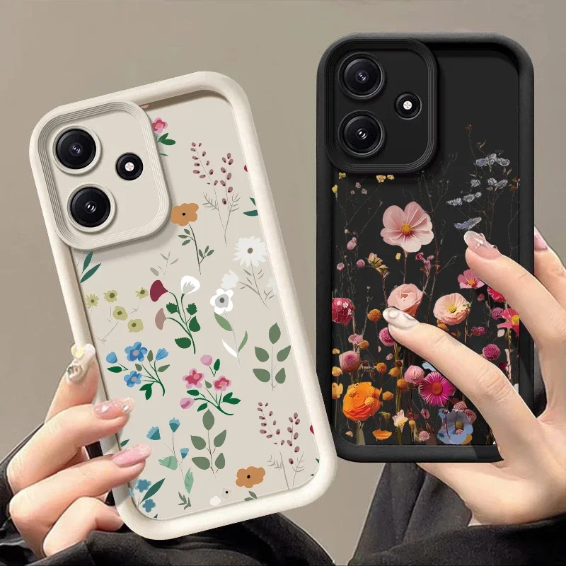 Leaves and Floral Soft Phone Case - Funfas Collection