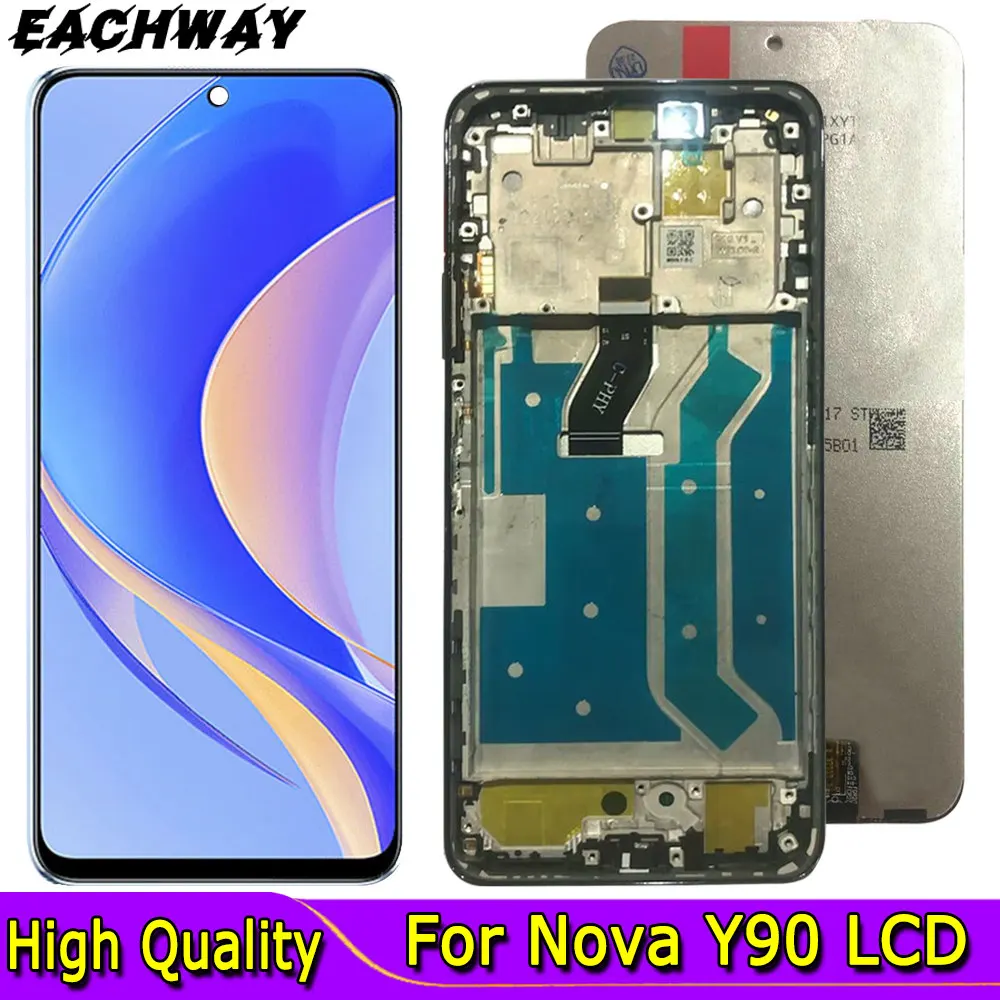 

6,7 "ЖК-дисплей для Huawei nova Y90 ЖК-дисплей сенсорный экран дигитайзер в сборе для Huawei Nova Y90 LCDCTR-LX2 экран