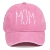 Letter DAD MOM Embroidery Hats For Women Men Washed Cotton Baseball Cap Retro Casual Unisex Sports Sun Hat 6