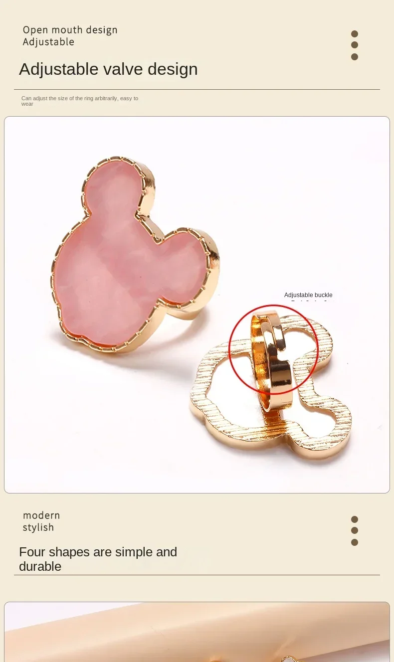 Nagelring, leicht zu reinigen, Färbepalette, Ring-Nagelpalette zum Mischen, modische Herz-Nägel, Zubehör, Werkzeuge für die Maniküre – Detail 5