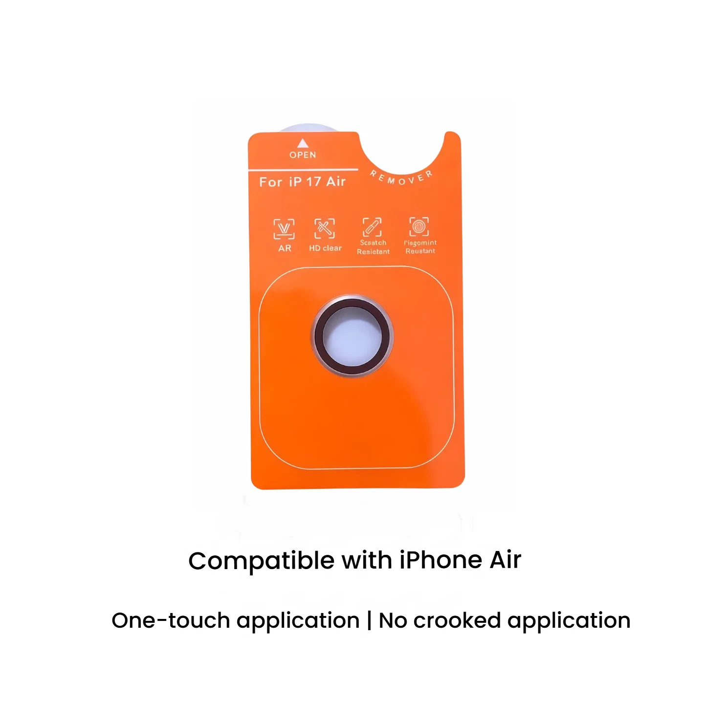 Air Original Color Rear Camera Tempered Glass Protective Film - Black, Silver, Blue, Gold