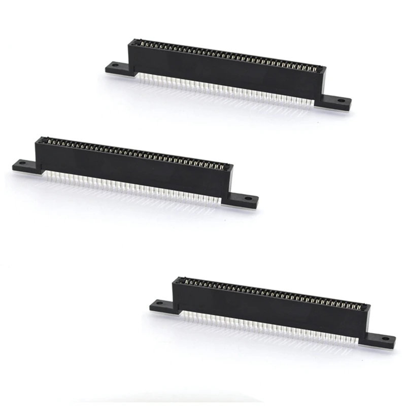 

3X 72 Pin Connector Adapter Replacement 72Pins 72 Pin Cartridge Card Slot For Entertainment System For NES Clone Console