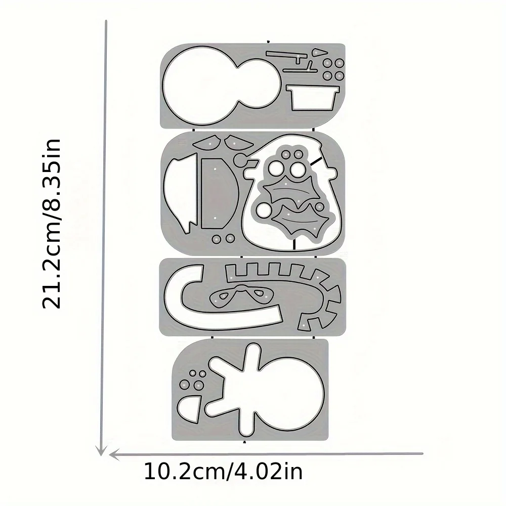 Metal cutting dies for DIY Scrapbooking Stencil Clear Stamps Crafts Album Paper Cards Making