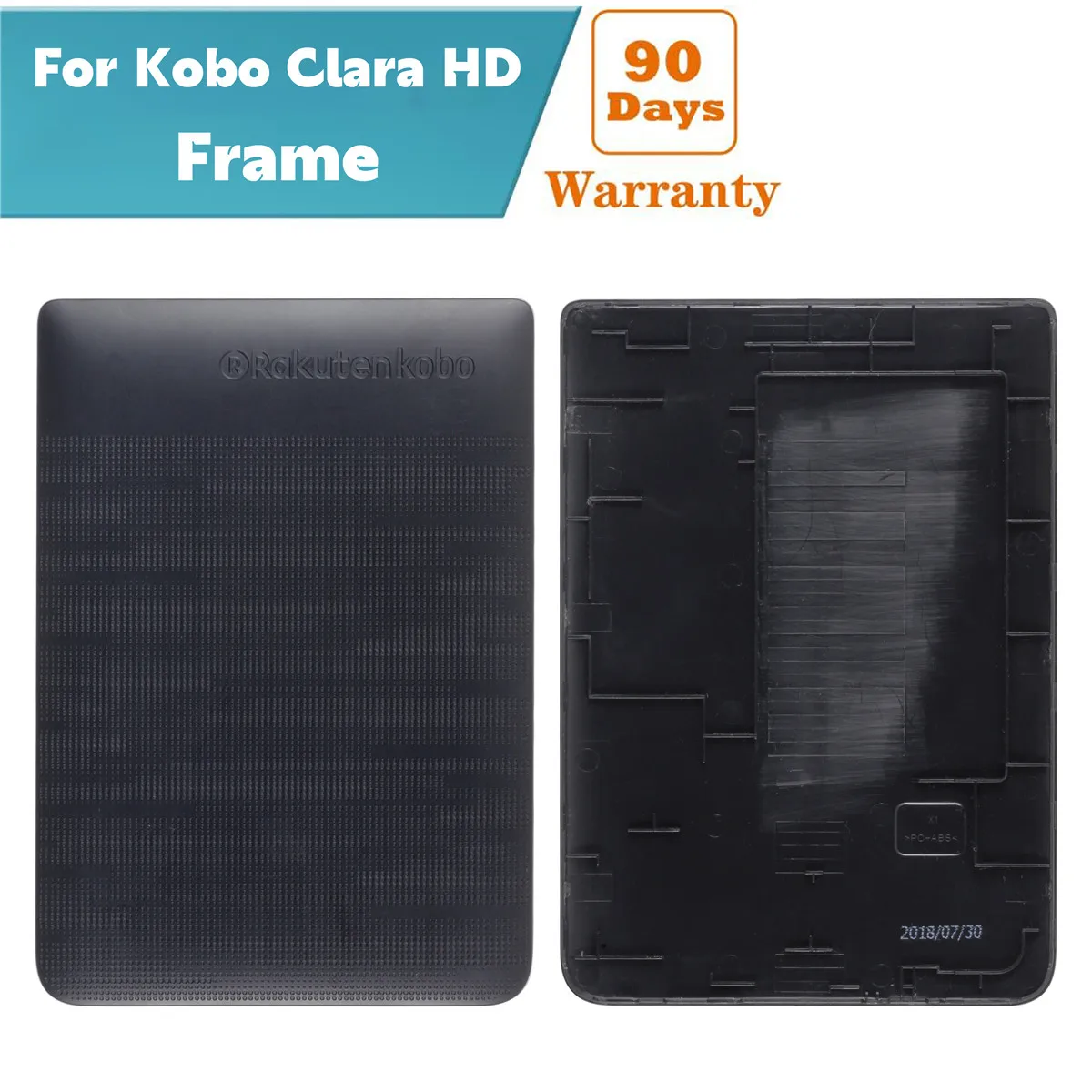For KOBO Clara HD N249 Front Frame, Mid Frame, Back Cover