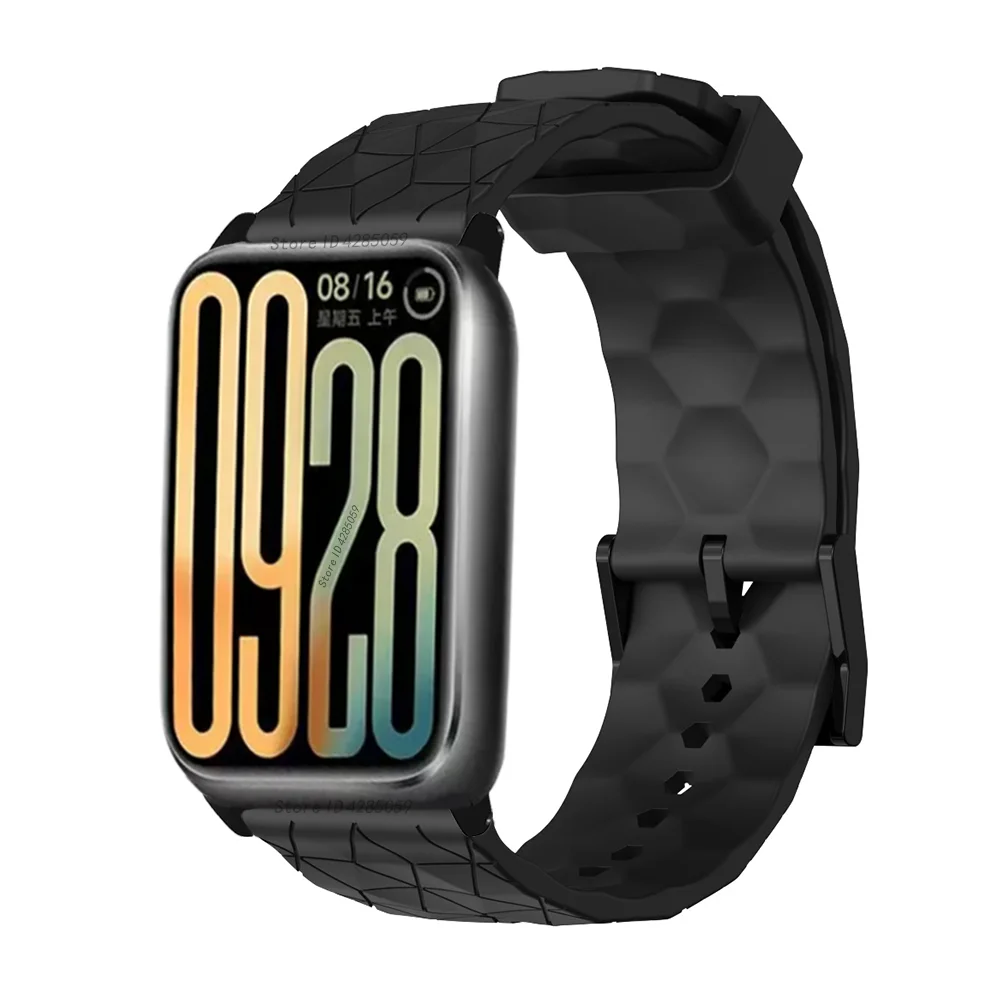 Sporty Silicone Strap Replacement for Smartwatch - Premium Watchband Accessory