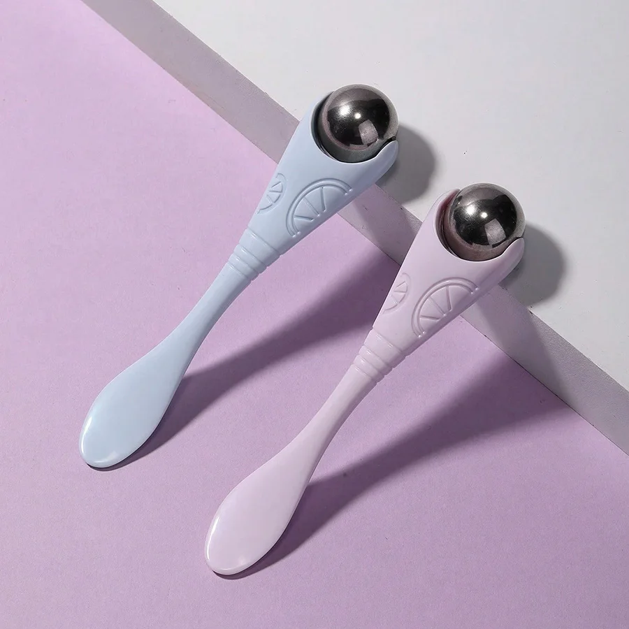 Double-ended Massage Stick Dual-purpose Scooping ended Eye Cream Double-headed 360° Roller Multi-purpose Reduce Eye Lines