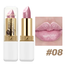 Shimmering Waterproof Pearl Lip Gloss - Easy Application, Non - Sticky, Long - Lasting Shine (SS46 - 08)