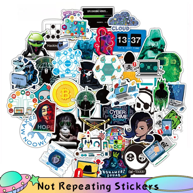 10/50pcs/lot Programming JAVA Internet C++ Stickers For Refrigerator Motorcycle Skateboards Laptop Luggage Toy Guitar