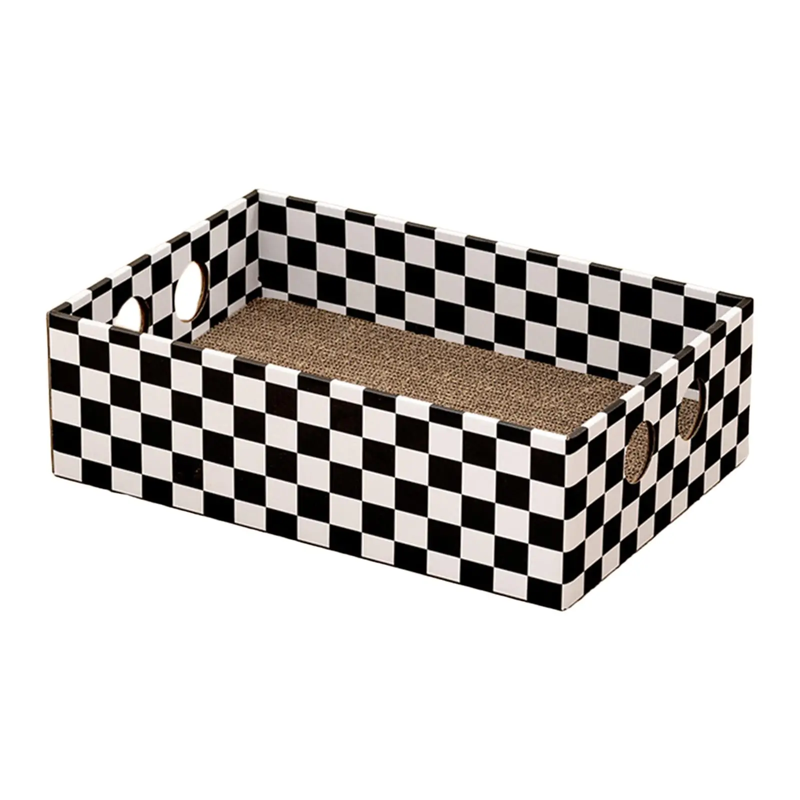 Cardboard Cat Scratcher Durable Heavy Duty Lounger Box Cat Scratching Board
