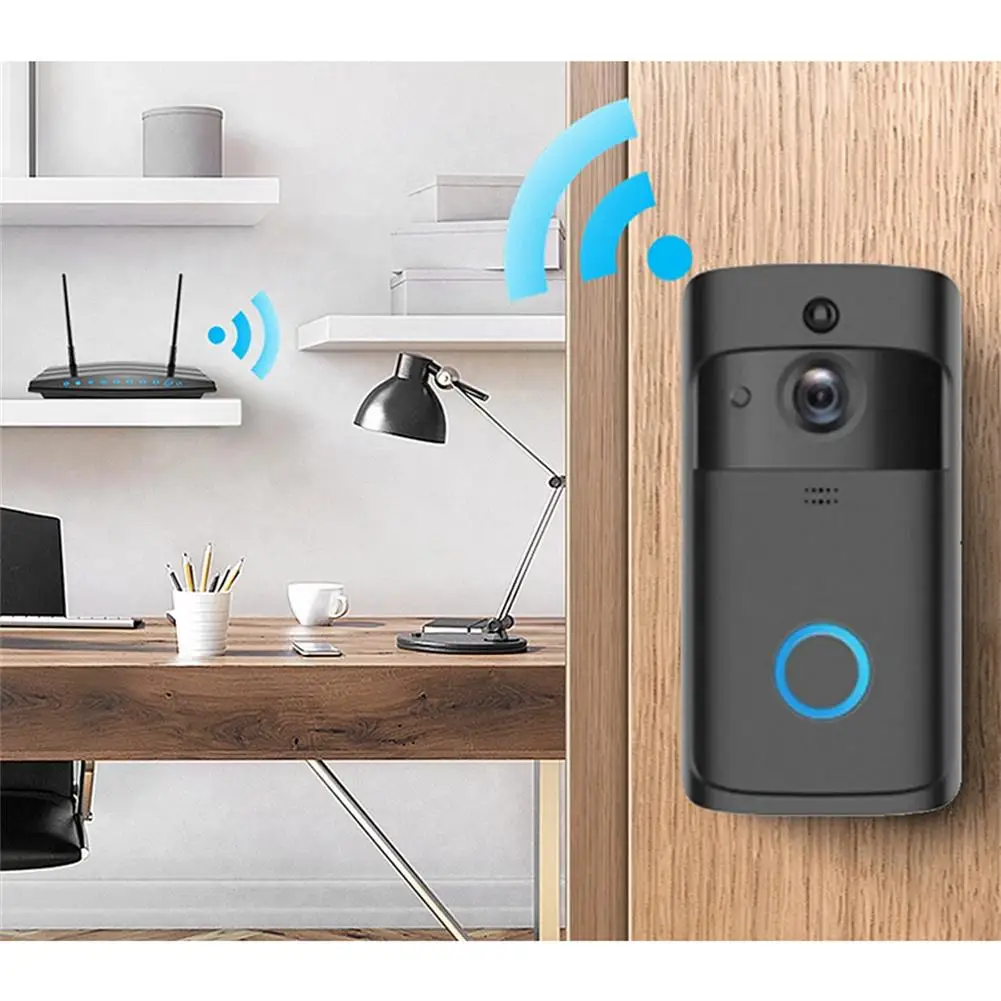 V5 Smart WiFi Video Doorbell Cloud Storage Aiwit App Wireless Home