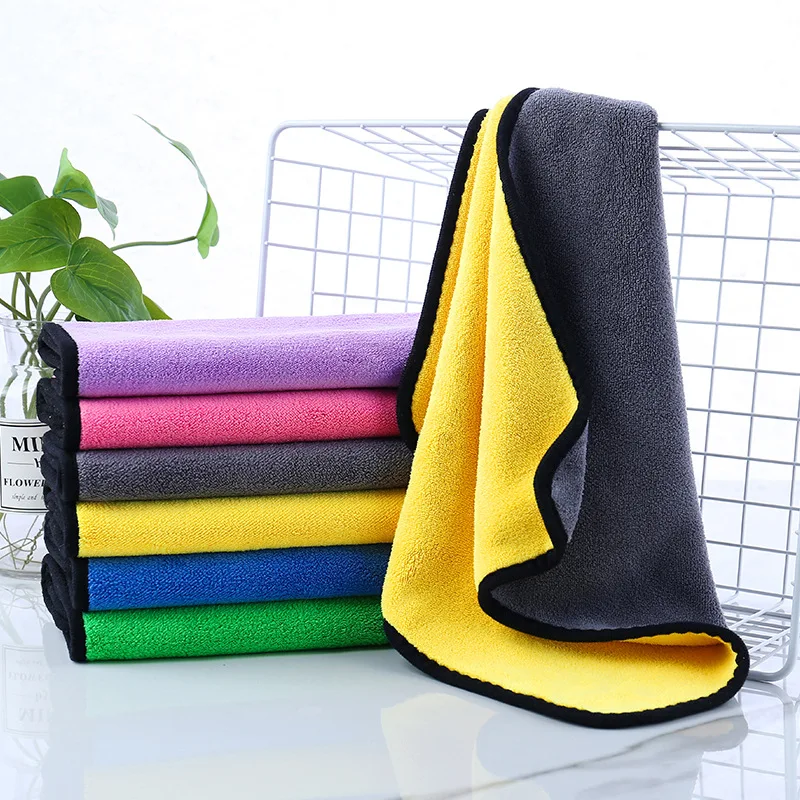 2pcs car wash towels, super absorbent, car wipe towels, glass wipe