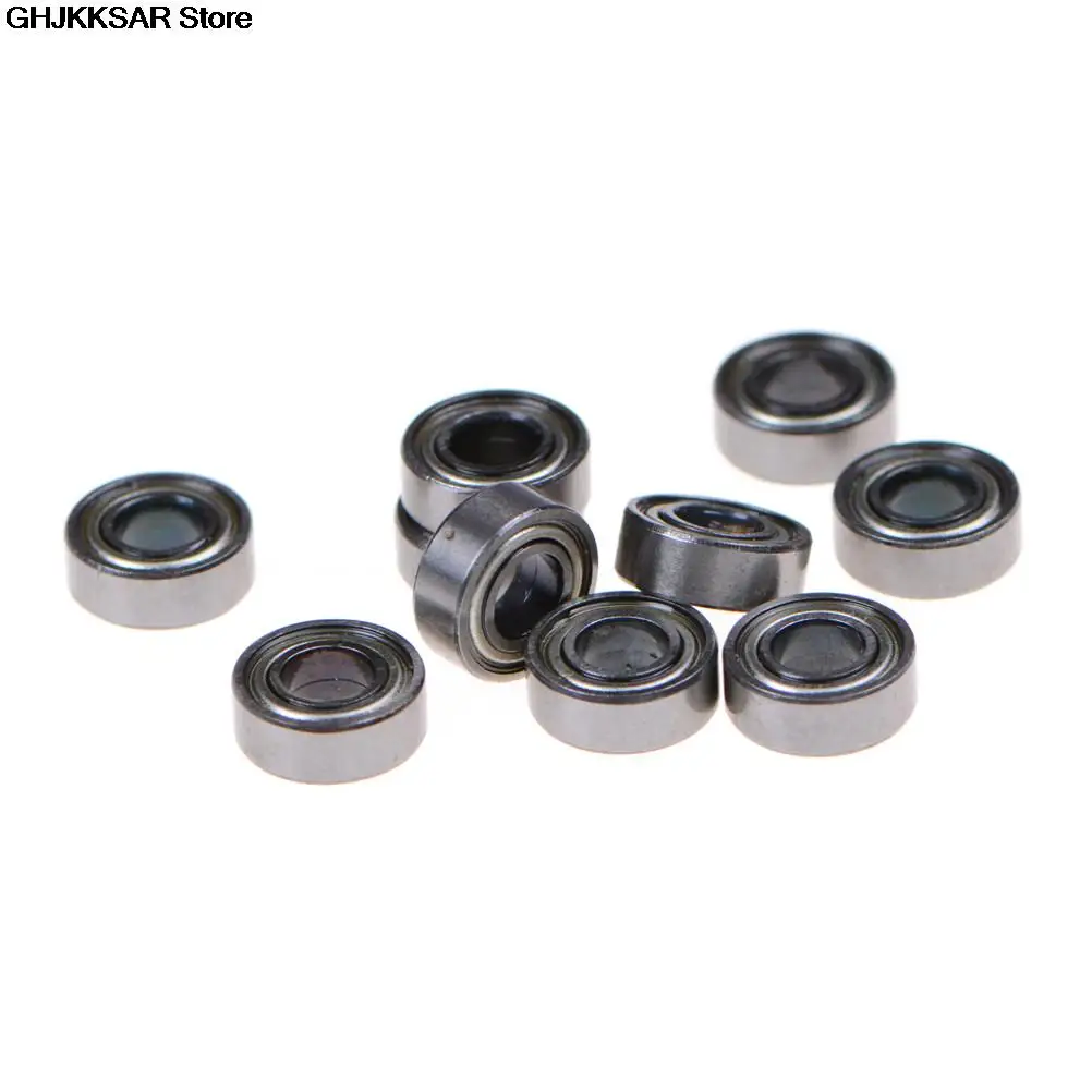 10PCS MR115ZZ Miniature Metal Shielded Rubber Sealed Bearing Model 5 X 11 X 4mm metal shielded ball bearings