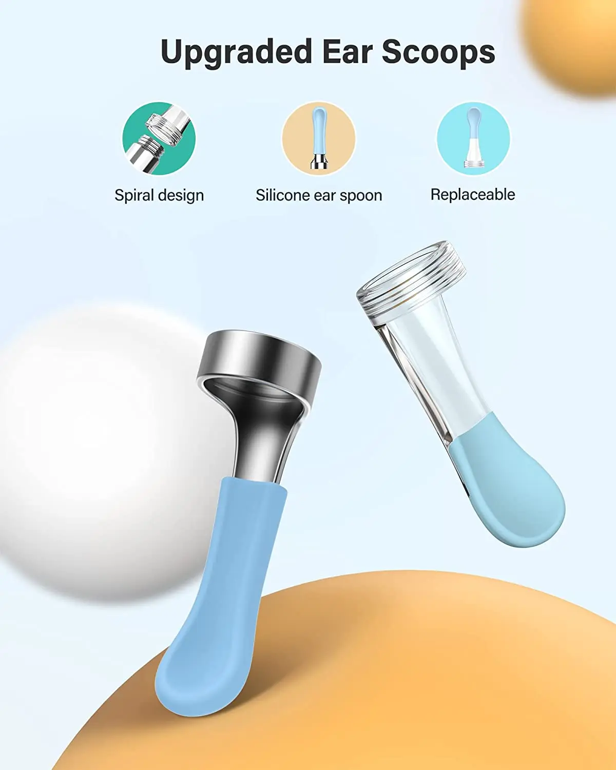 Bebird Most Cost-effective Model Xlife X3 APP Visual Ear Scooper Earpicks Ear Cleaner,Earwax Removal Kits For Adults or Kids 4