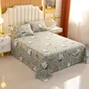Flat Sheet Simple Comfortable Four Seasons Modern Washed Bed Cover Skin-friendly Household Students Bedspread Single Double New 4