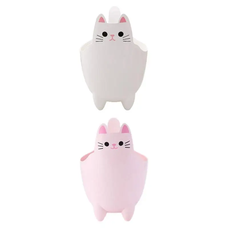 

Cat Car Garbage Can ABS Multifunctional Automotive Trash Can Reliable Mini Waste Basket Cartoon Animal Dust Bin Cars Accessories