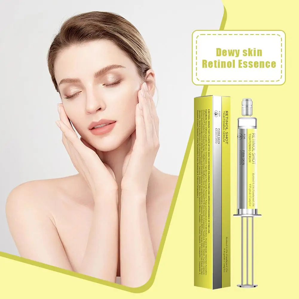Siero Booster Coreano al Retinolo Anti-Età, Idratante Profondo, Rassodante, Illuminante, Antiossidante, Riparatore per la Cura del Viso Secco - immagine 4