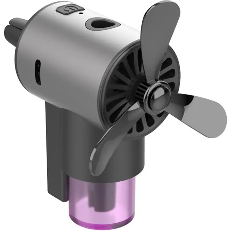 번거로움 없는 공기를 위한 미끄럼 방지 환풍 클립 및 자동 작동 기능을 갖춘 범용 차량 공기 청정제 디스펜서