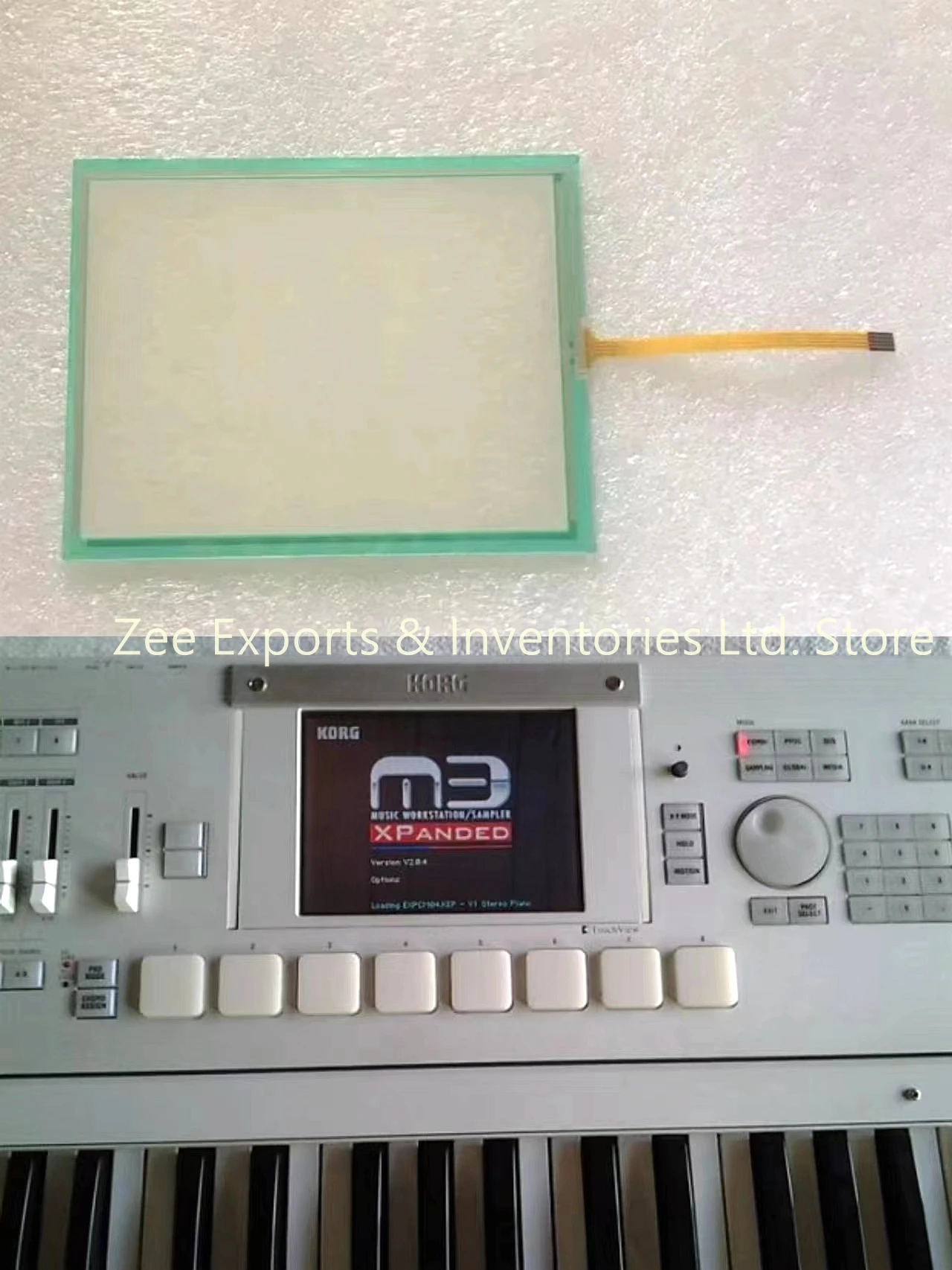 New 5.7inch 4wire 132mm*105mm for M3 PA800 PA2X Resistance