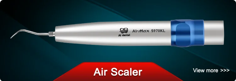 AI-X95/X25/X15/X65 Internal Water Low Speed Contra Angle Handpiece Dental E-Type Air Motor Oral Hygiene Equipment Non-optic