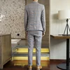 2024 Spring New Men's (suit + Trousers) Korean Version Slim-fit Trend Fashion Classic All-in-one Guy West Suit Two-piece Set 5