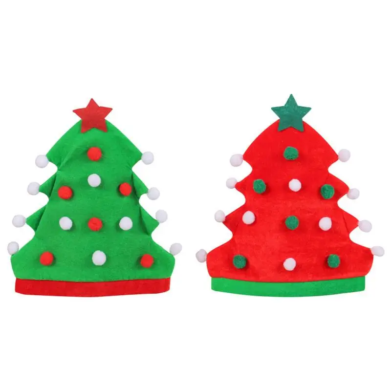 

Elf Party Hats Christmas Hat New Thickened Creative Elf Hat Shape Holiday Party Ball Dress Up Clown Household Accessories