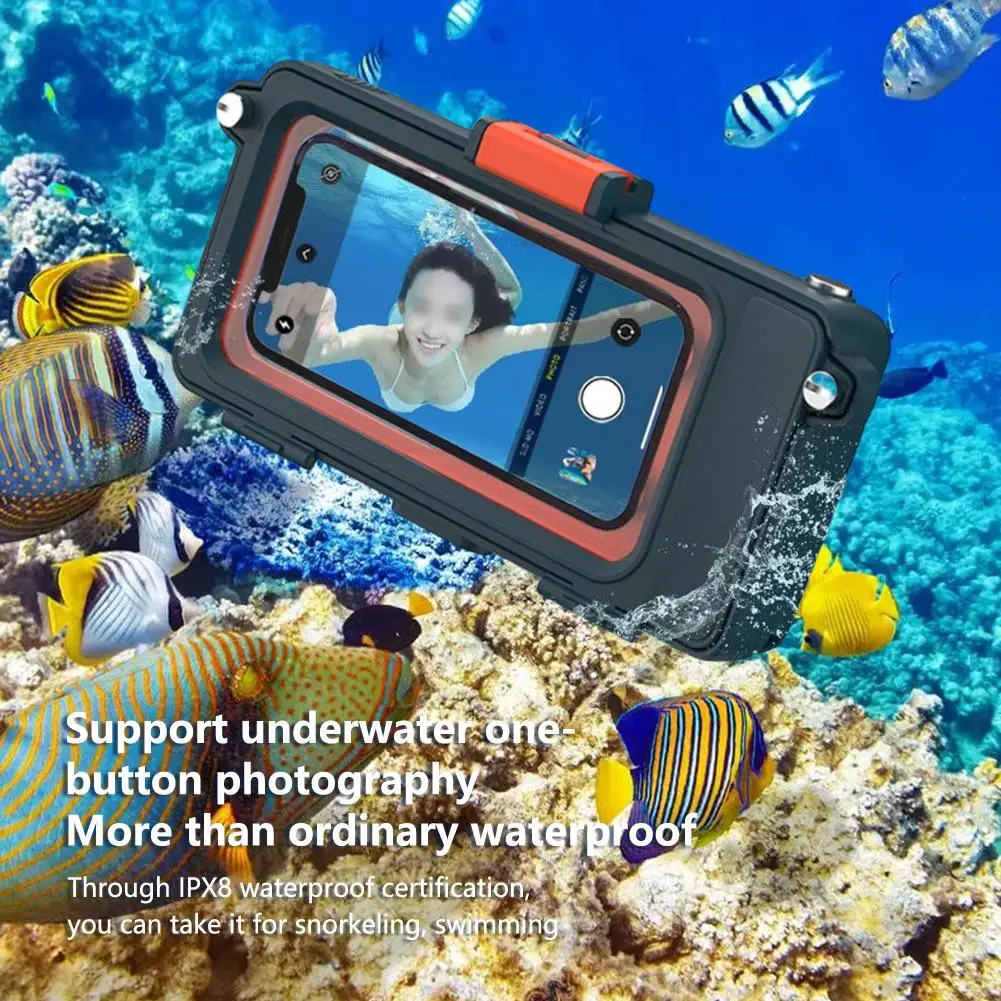 per Apple/Android Custodia universale adatta per fotografia subacquea, borsa per telefono impermeabile per il nuoto, tou_voghion.com
