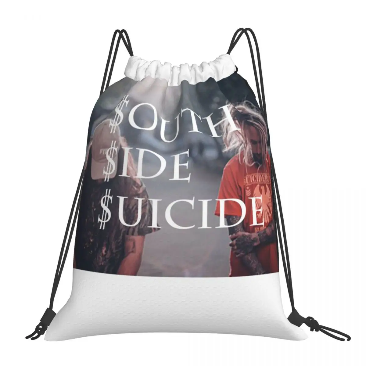 Suicide Boys Uicide Boy Drawstring Bags Backpacks Bags School Bags Small Backpack Drawstring