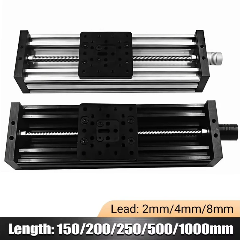 Openbuilds 4080 C-Beam แกน Z T8 สกรูตะกั่ว Linear Actuator ชุด CNC ตารางเลื่อน Z-Stage Travel ปรับ 50-900 มม.สําหรับ CNC ชุด 1