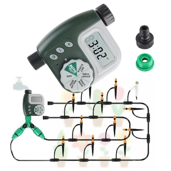 Multiple Program Digital Clock Irrigation Timer Intelligent Dial Controller ​Automatic Garden Watering Timer LCD Screen 1