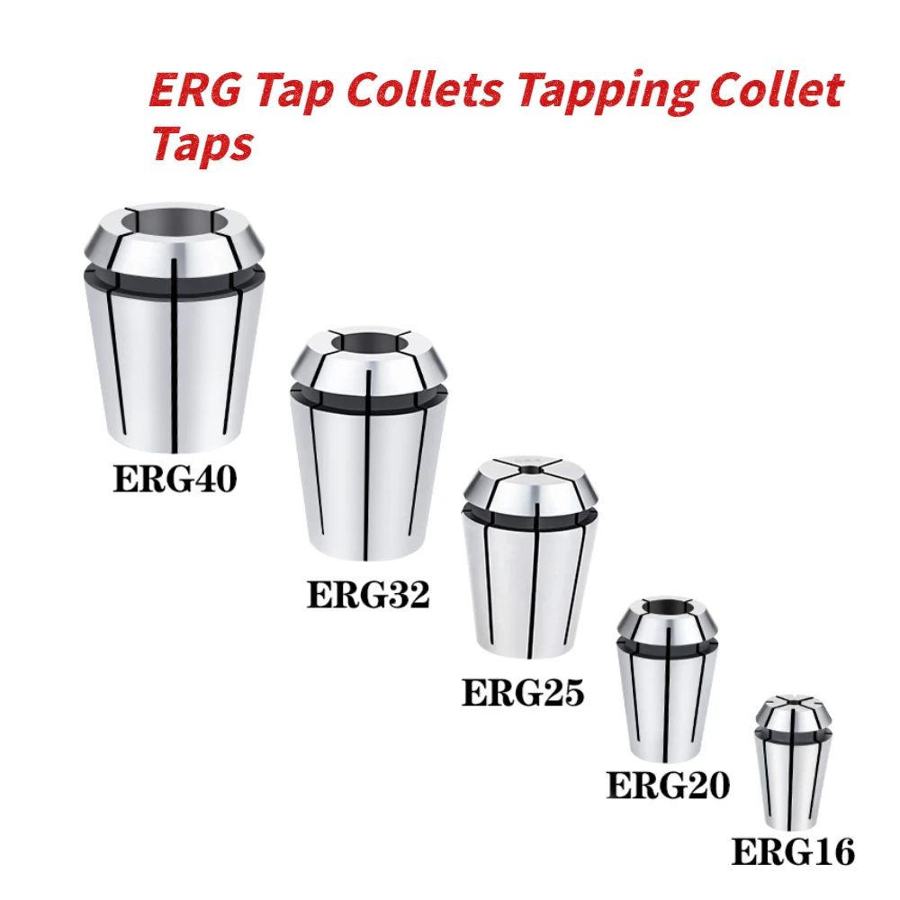 ER32 Tap Spring Collet Chuck Tapping Collet Taps ISO ER25 ERG ERG16 ERG20 Square Drive Tapping ER Collet Machine Taps Milling Tools