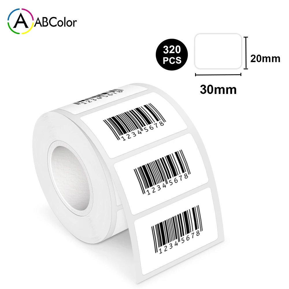Etiqueta da Etiqueta 30*20 mm Auto-adesivo E210 Papel da Impressora de Etiquetas Adequado para E210 Mini Impressora de Etiquetas Phomemo M110 Label Maker E210