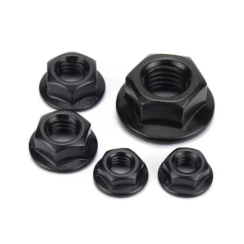 Screw Bolt Nut Set Screw Washer Nut Kit M6 M8 Flange Hex Bolts Nut Set