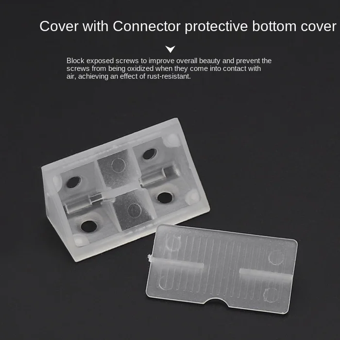 10PCS Nylon Plastic 90 Degree Angle Retainer for Cabinet angled furniture hardware furniture hardware angle connector angle bracket
