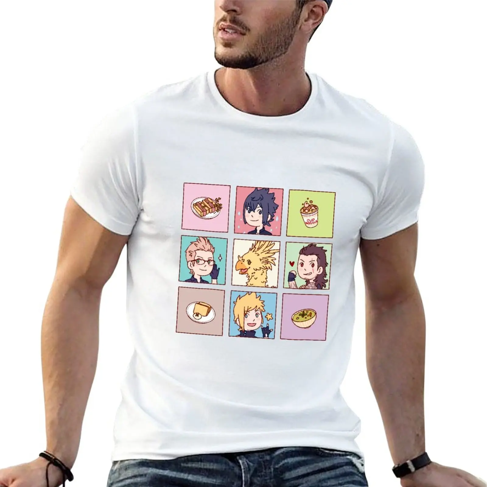 

New Chocobros T-Shirt Short t-shirt anime t shirts for men graphic