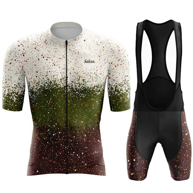 2024 Salexo Cycling Jersey Sets Men's New Summer Bike Clothing Short Sleeve MTB Bike Suit Bicycle Clothes Ropa Ciclismo Hombre 5