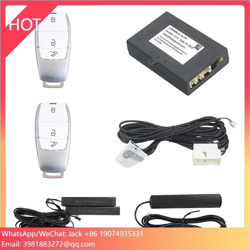 공장 도매가 EASYGUARD 스마트키 PKE 키트 벤츠 순정 OEM 푸시 스타트 버튼 키리스 엔트리용