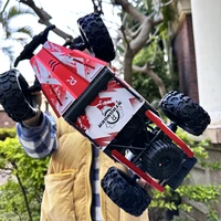 40 CM 2.4G Model RC Car With LED Light 4WD Off-road Remote Control Climbing Vehicle Outdoor Cars Toy Gifts for Kids 1