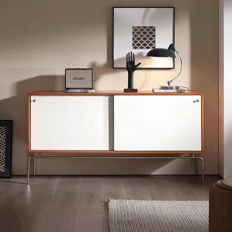 et De Cuisine Vintage Sideboards Kitchen Storage Sideboard Side Table Furniture House Wooden Decoration Nordic Cabinets LT