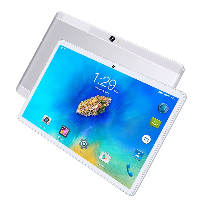 Tablette Android 10 pouces, Pritom M10, 2 Go de RAM, 32 Go Tablette Android  10.0, Écran IPS HD de 10,1 pouces, GPS, Fm, Processeur quad-core, Wi-fi