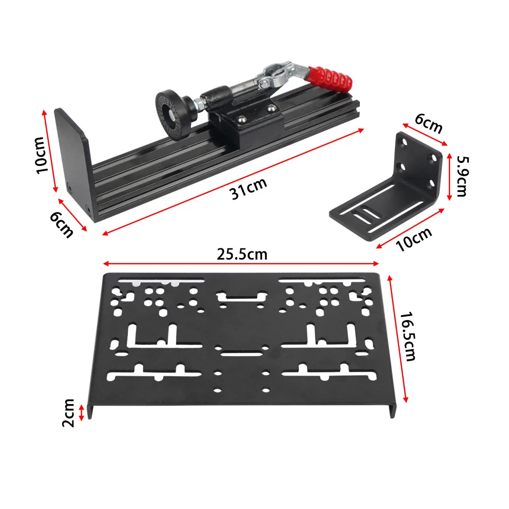 Racing Gear Shifter Universal Desk Mounted Desktop Fixture Simulation Racing Game Bracket for Logitech G Driving Force Shifter Thrustmaster TH8A&TSS