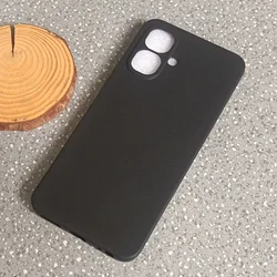 Sleek Black Matte Silicone Case - Slim TPU Soft Cover for Infinix Smart 10 (Black)