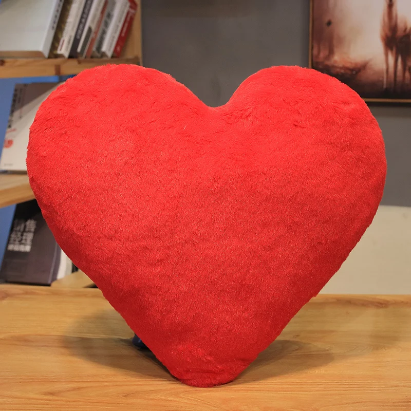 1pc Poker Cards Plush Pillows Stuffed Red Heart Diamond Black Spade Club Soft Decorate For Sofa Chair Bed 4