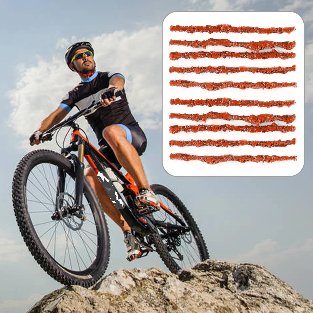 50/100PCS Tubeless Reifen Reparatur Streifen Gummi Streifen Reifen Reparatur Werkzeug Fahrrad Reifen Punktion Reparatur Stecker Dichtung Werkzeuge reifen Zubehör – Detail 2