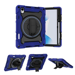 Enhanced Heavy Duty Rotating Stand Cover with Rugged Protection for MatePad Pro10.8 2021 (Case Only - Dark Blue)