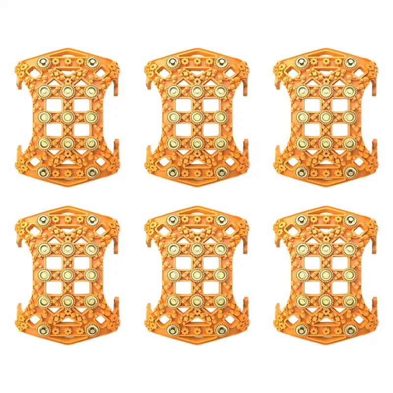 Car Snow Chains Heavy Duty Adjustable Snow Chains Reusable Portable Car For Pickup Trucks And Off-road SUV Tires