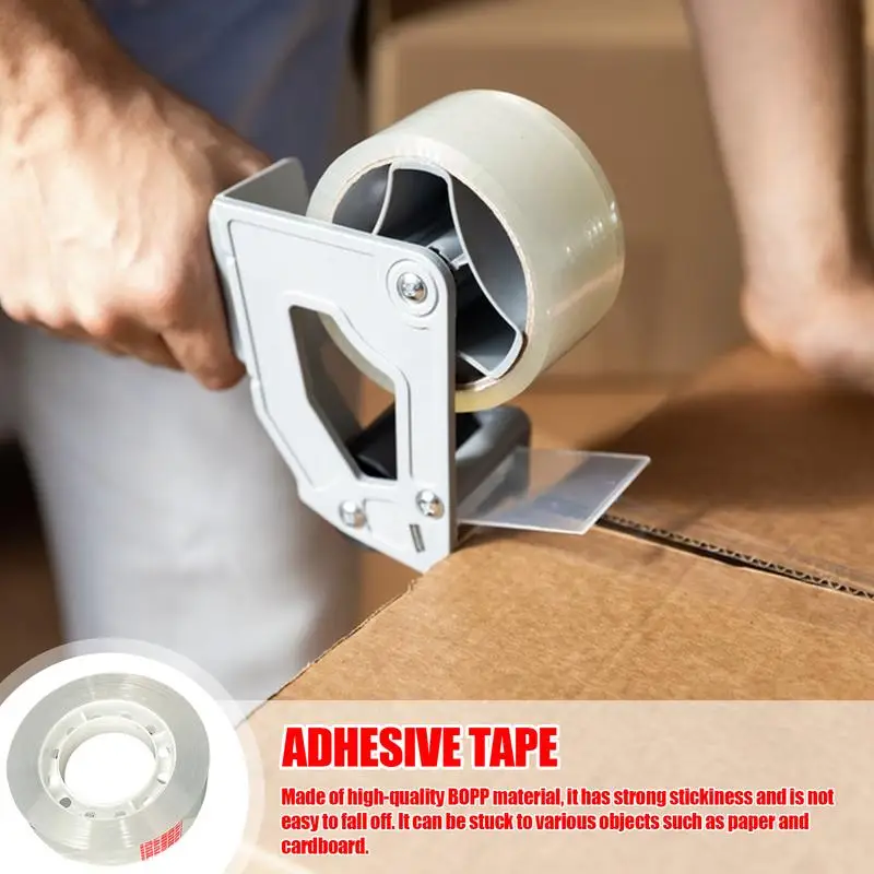 Transparent Stationery Tape 6 Rolls Clear Tape Refill Rolls Release Smoothly Transparent Tape Stationery Tape For Offices